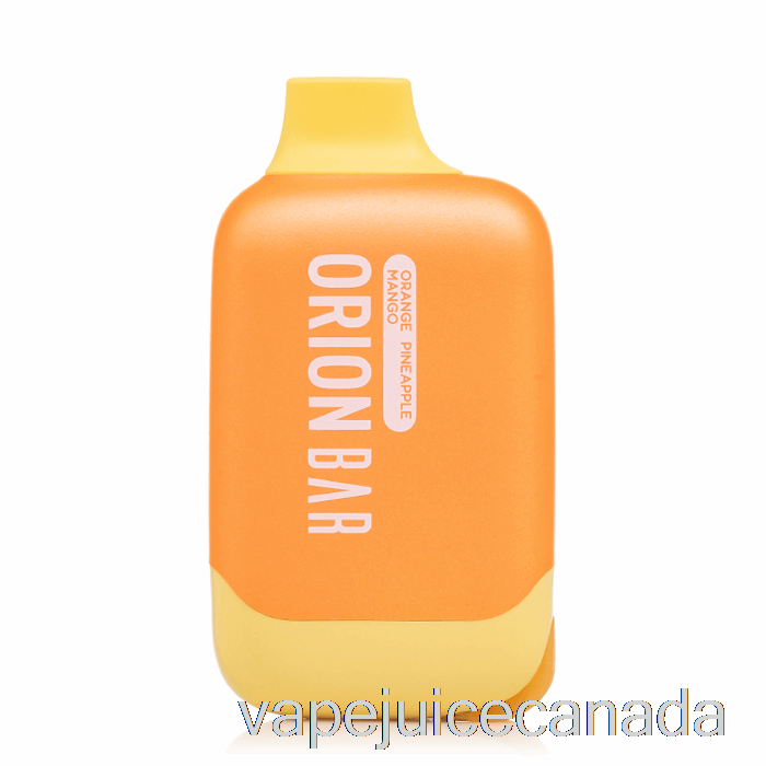 Vape Disposable Canada Lost Vape Orion Bar Young P15 6000 Disposable Orange Pineapple Mango